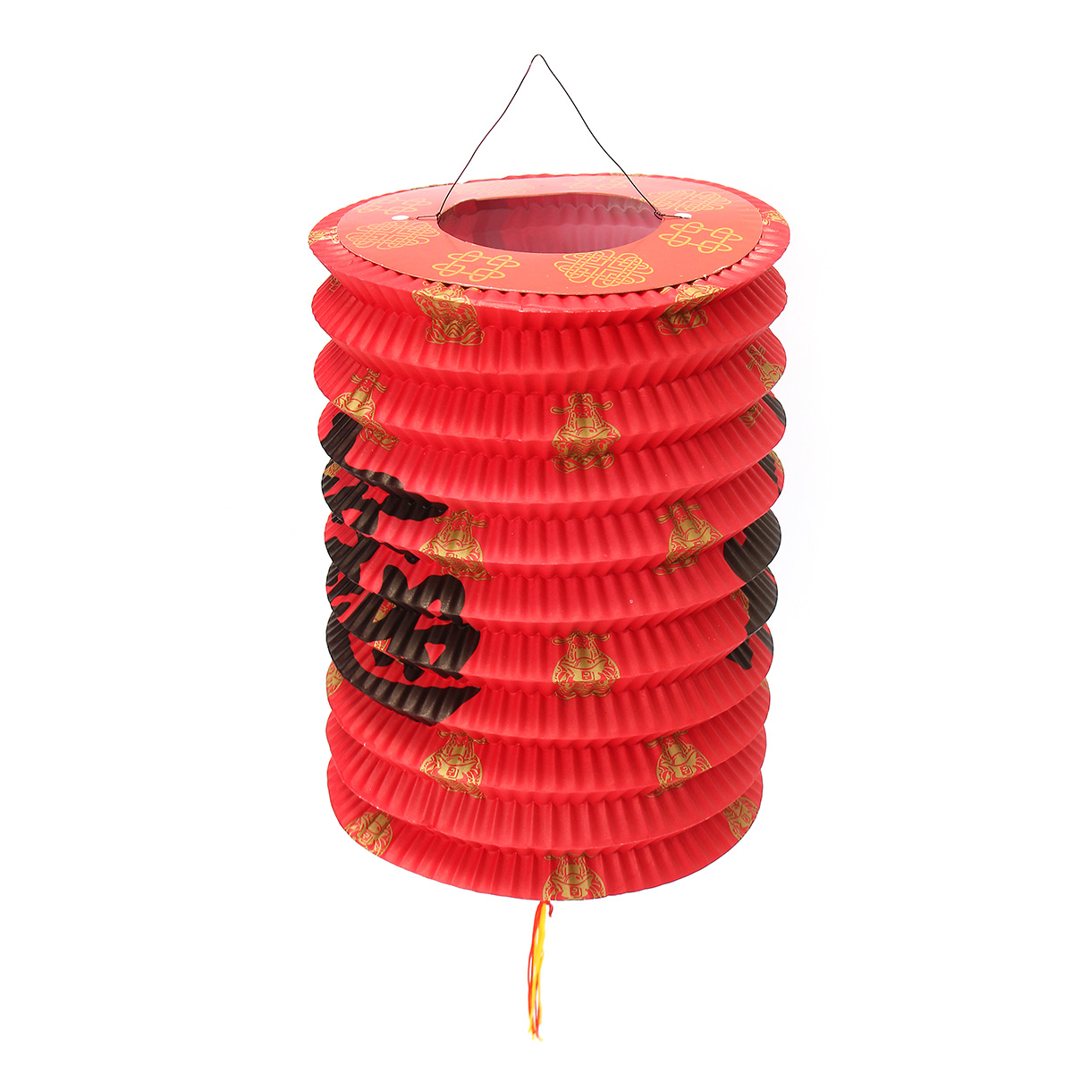 10pcs Chinese Asian Hanging Paper Lantern Custom Tradition Mid-Autumn / Year Celebrate Party Decoration