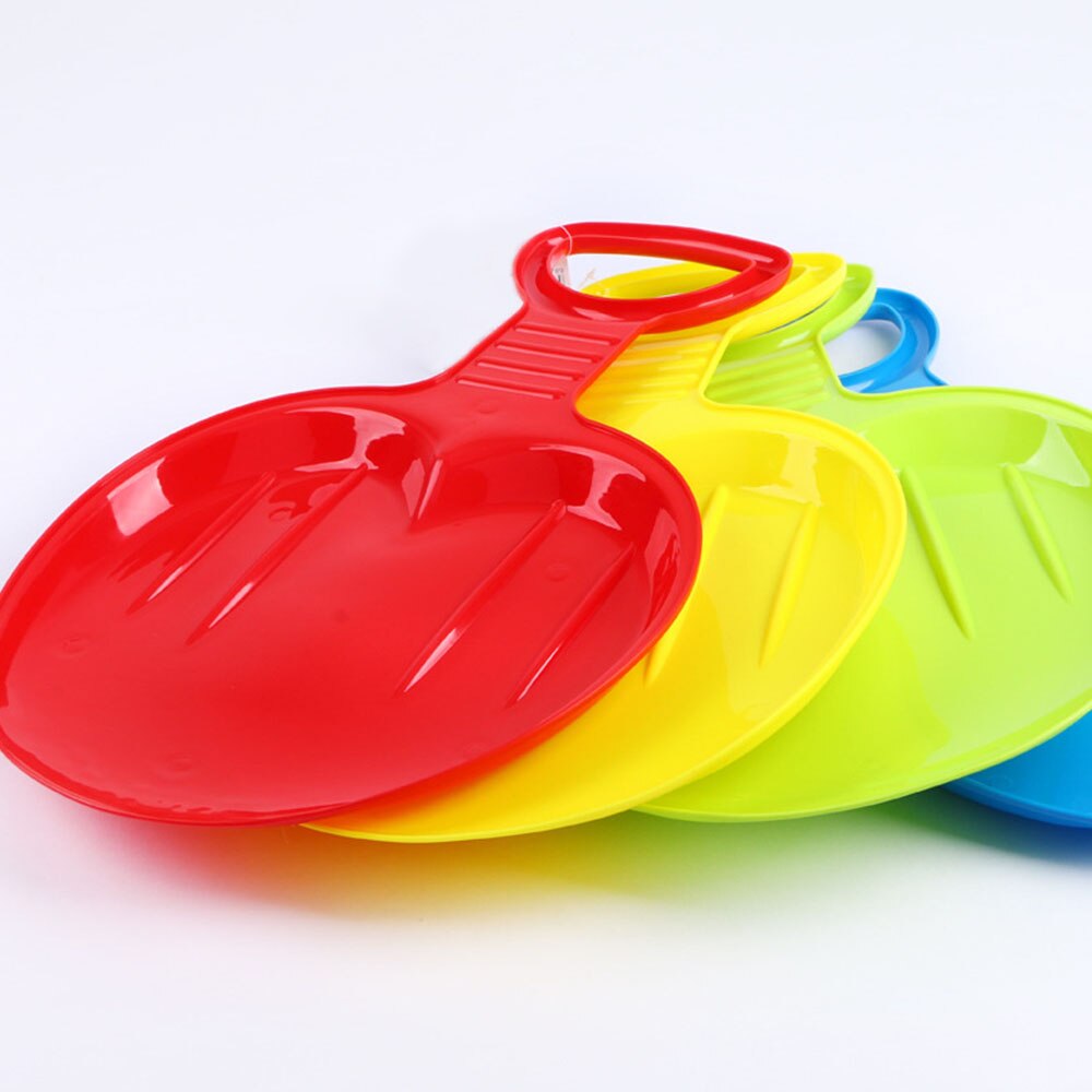 freundlicher freundlicher Schnee Rodel Gremium draussen Winter Schieberegler bergab Snowboard Zufällige Farbe