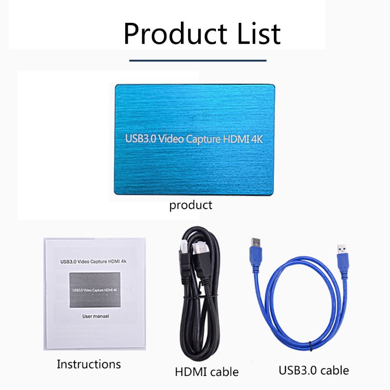 USB3.0 4K High Definition Video Capture Card Usb Video Capture