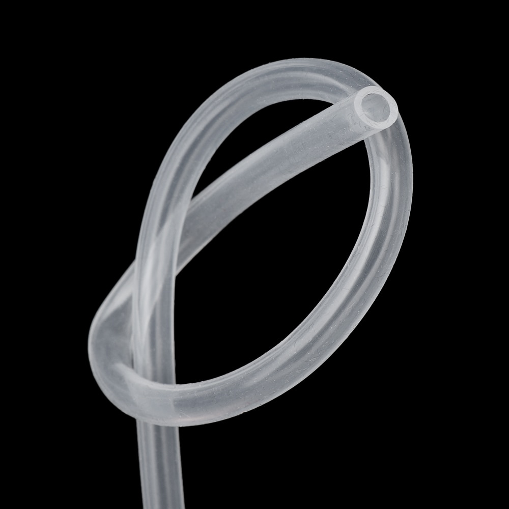 Tube en Silicone translucide de alimentaire 1M, tuyau en caoutchouc, bière, lait, matériau fonctionnel outils d'amélioration de l'habitat