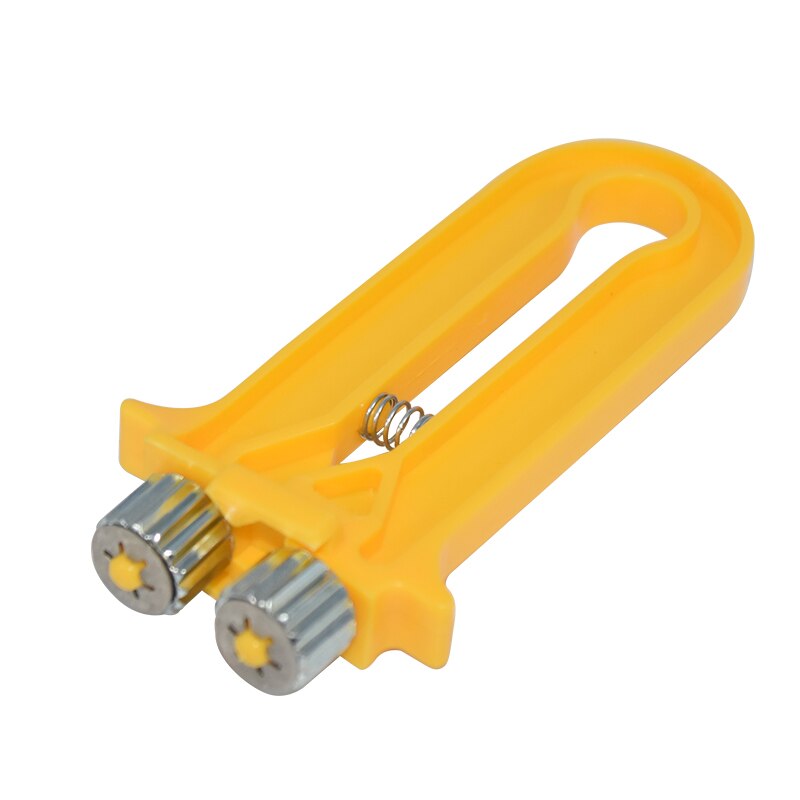 Bijenteelt Bee Draad Kabel Spanner Crimper Frame Bijenkorf Bee Tool Nest Doos Strakke Garen Draad Bijenkorf Bijenteelt Apparatuur 1Pcs: YELLOW