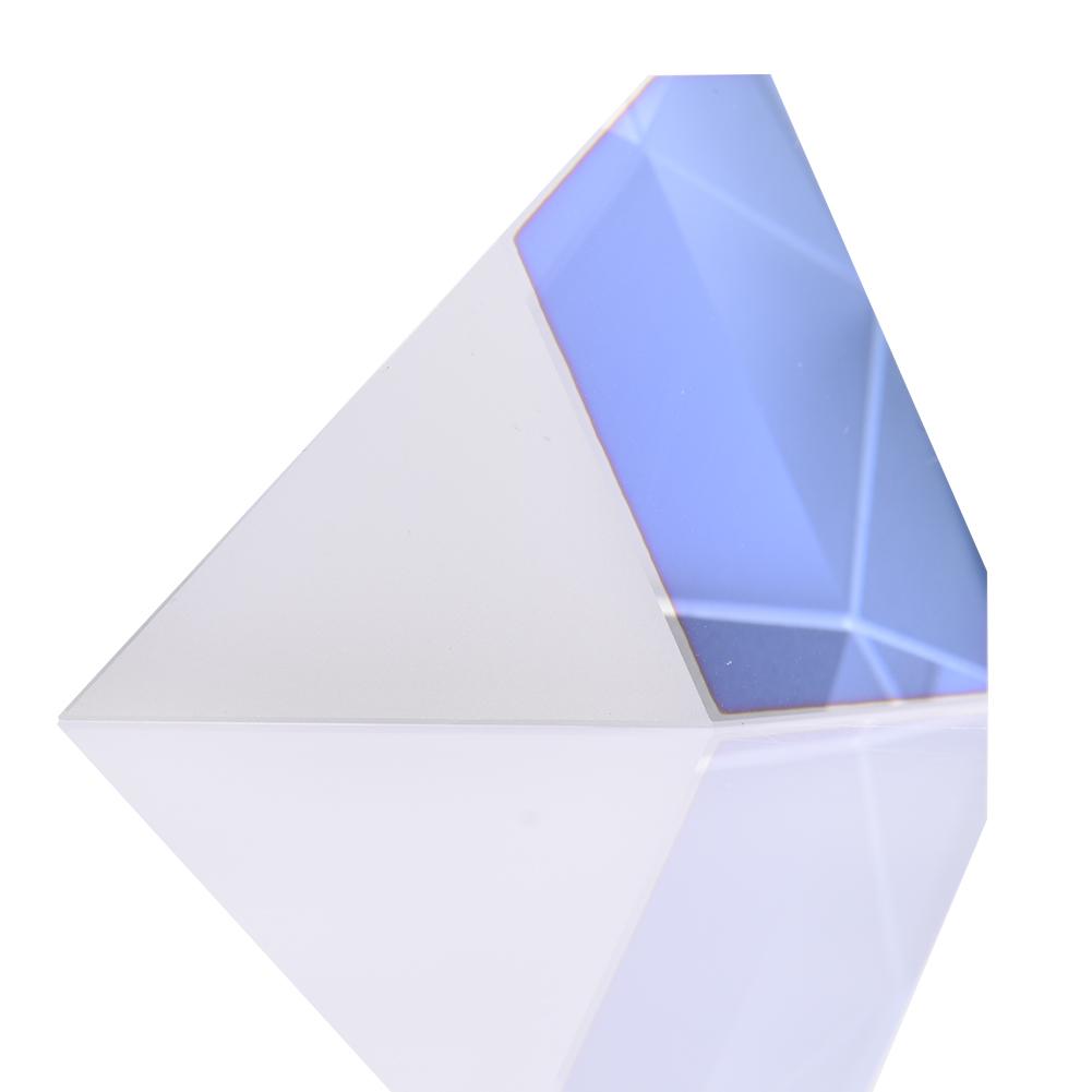 Coming Irregular Roof Prism K9 Optical Plastic Prism For Spectral Physics Teaching Photo Photography