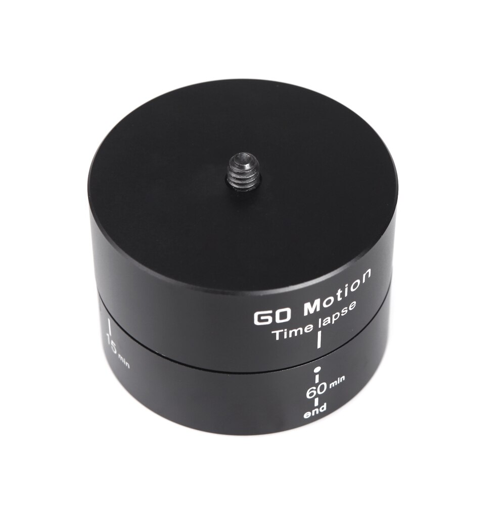 Andoer 360 Graden Panning Rotating Time Lapse Stabilisator Statief Adapter voor Gopro DSLR