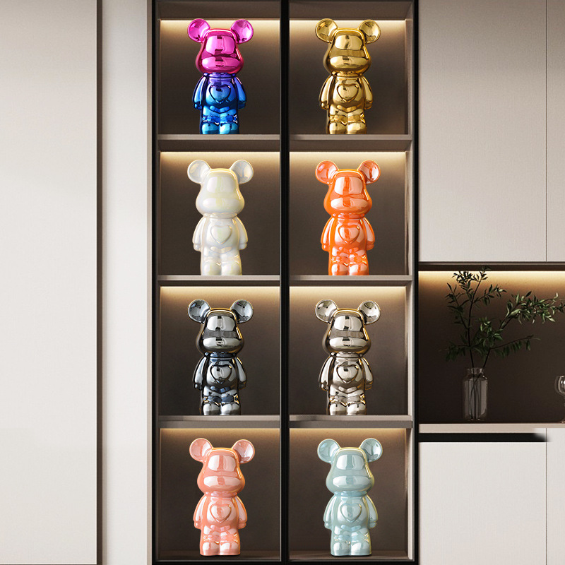 heftig Bär Wohnzimmer TV-Schrank Licht Luxus hoch-Ende Keramik Weinschrank Dekoration Dekoration Heimtextilien