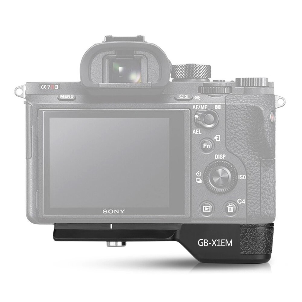 Yunchenghe A7M3 Quick Release L Board/Supporto impugnatura per Sony A7III / A7RIII / A9 Lancio rapido di scheda madre e scheda - Nero