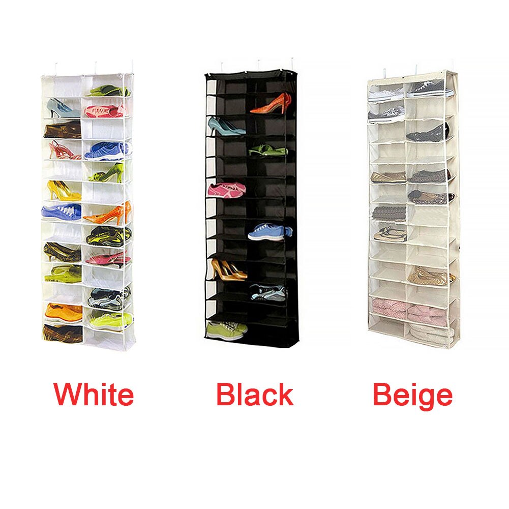 26 tasca Scarpiera Spazio-risparmio energetico Appeso Multifunzione Organizzatore Uso Domestico Porta Schermo titolare Armadio Pieghevole Scaffalature per la casa