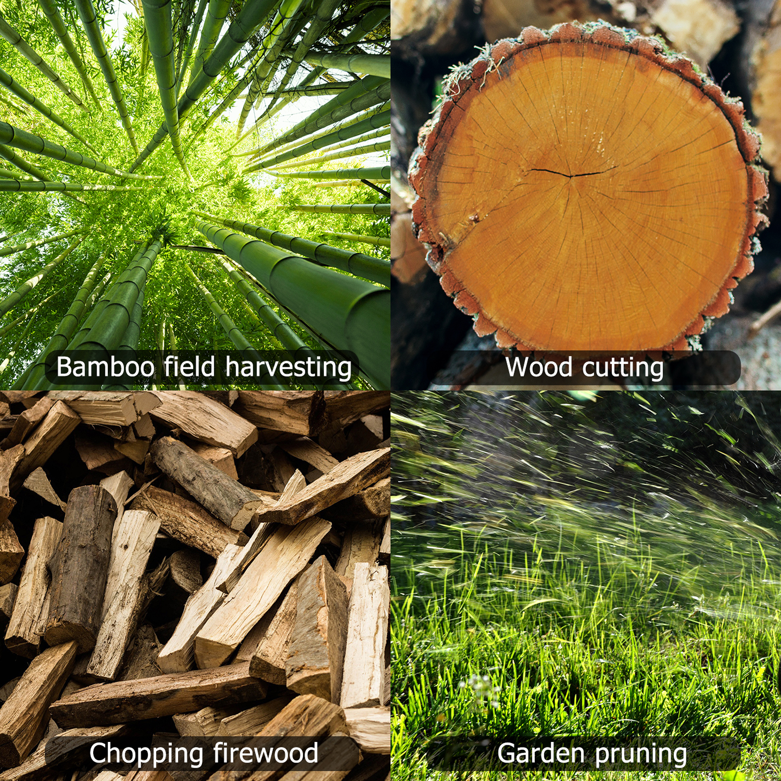 Power Tools 21V 6 inch Electric Pruning Saws Small Wood Splitting Chainsaw Brush Motor One-handed Woodworking Tool