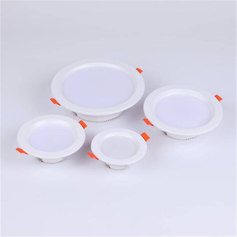 Ultra-thin LED Downlight 220V 230V 240V Spot LED downlight Dimmable 6W 9W 12W Recessed CRI>80 LED Ceiling Downlight Light LED-plafond lamp