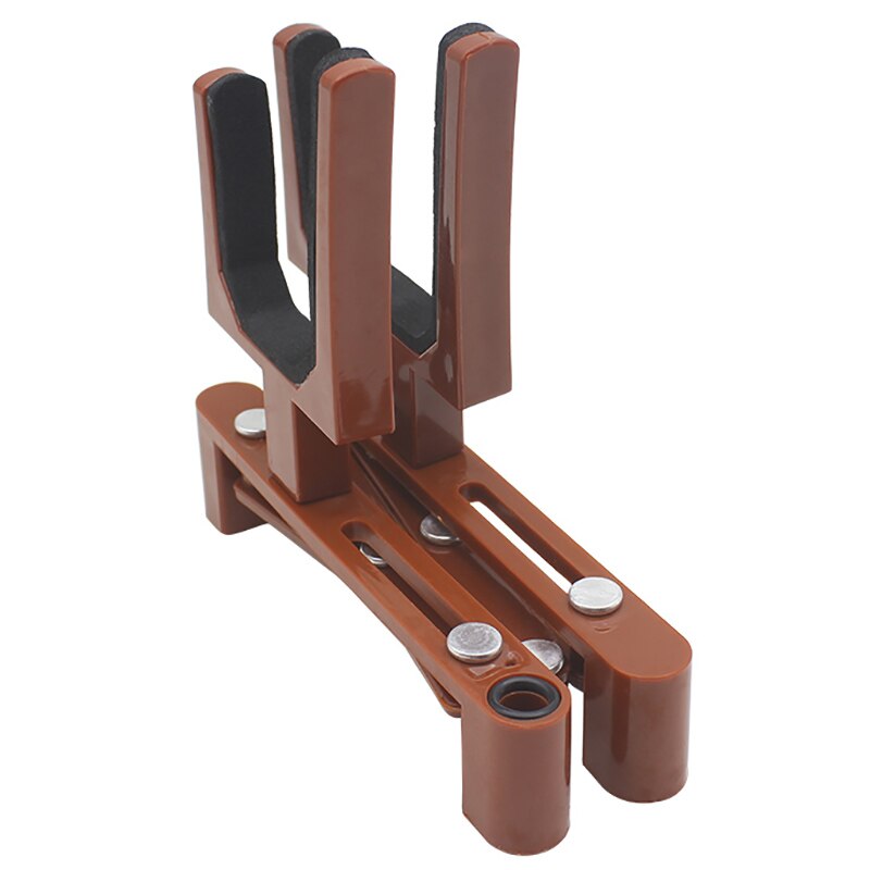 Violinstativhållare för full storlek 4/4 3/4 1/2 1/4 plastvikbar förlängd svampdyna fioldelar och tillbehör