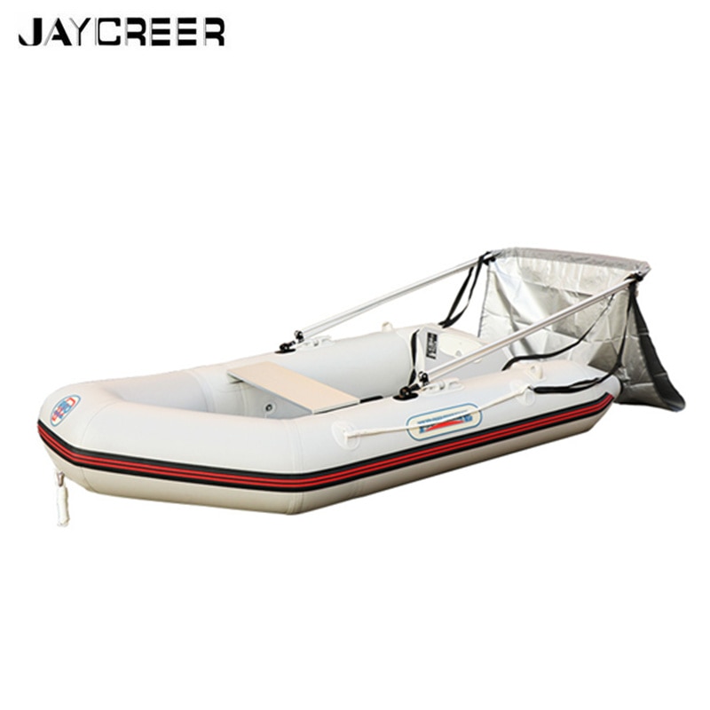 JayCreer Boat Sun Shade Shelter,Inflatables Boat Awning Top Cover Fishing Tent,Fits Width Of Boat From 1.0-1.4 Meter