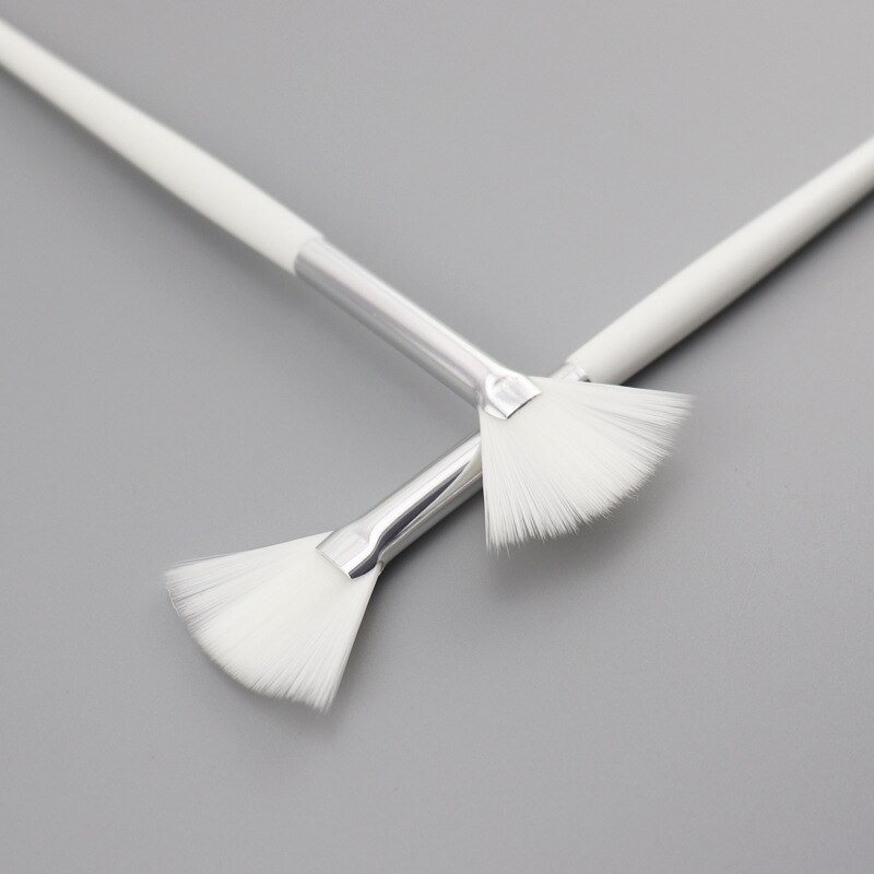 Taoye teemo-brocha para Maquillaje facial, en forma de ventilador, resaltador facial, brocha para polvo cosmético, accesorios de maquillaje