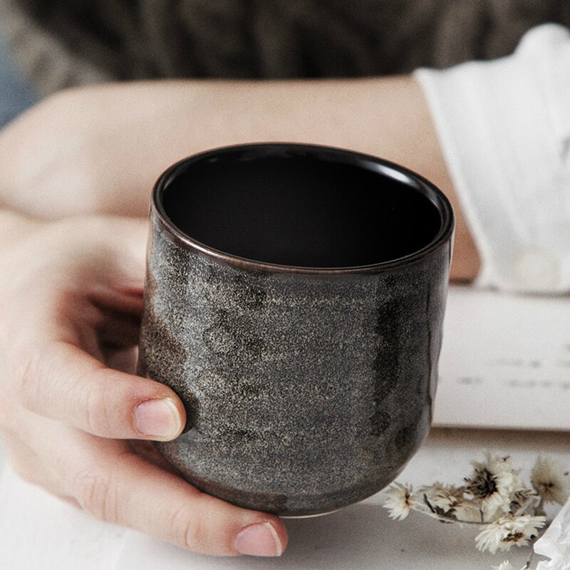 CHANSHOVA – tasse à café en céramique, 180ml, tasse à thé, texture aléatoire, four à haute température, porcelaine chinoise H578