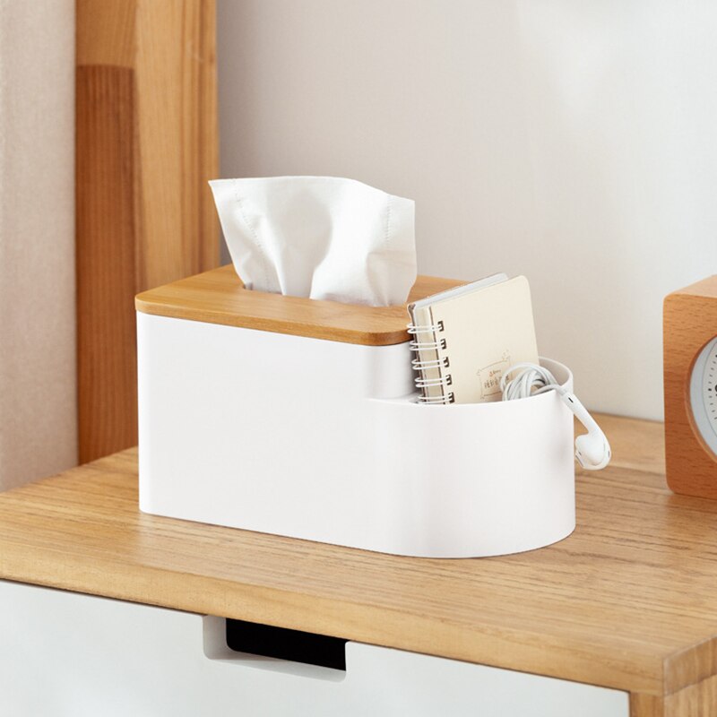 Home Kitchen Plastic Tissue Box Toilet Paper Holder Napkin Holder Case Simple Stylish Car Box Tissue Holders Tissue Boxes Holder