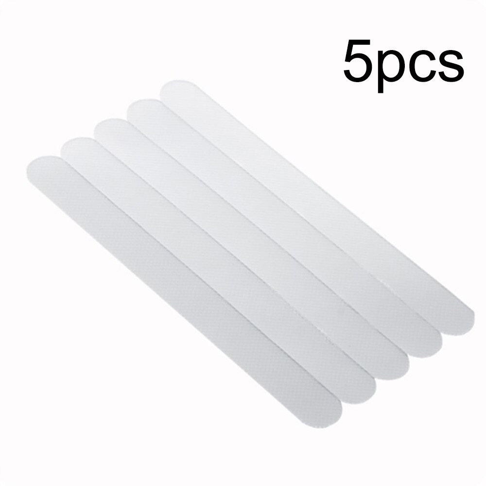 5pcs Anti Slip Bath Grip Stickers Shower Non Slip Strips Self Adhesive Transparent Non-Slip Tape