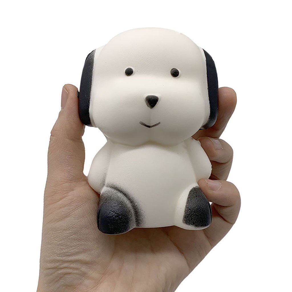 Cute Animal Squishy Kids Toy Adorable Dog Scented Charm Slow Rising Collection Stress Reliever Soft Toys For Children Сквиши