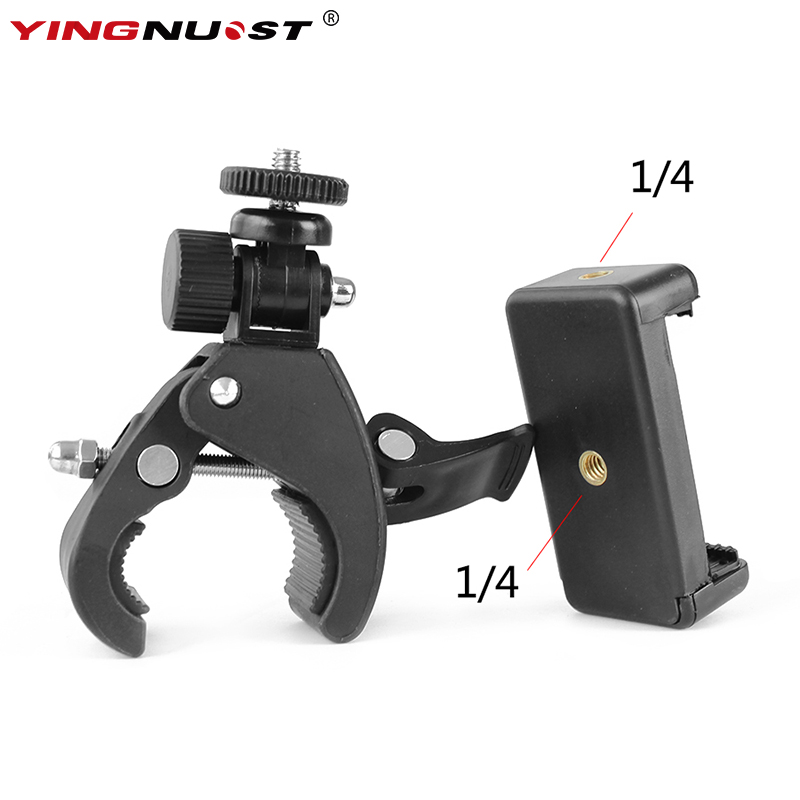 Tripod Phone Holder Mobile Phone Flexible Bed Desk Holder Clip Bracket For iPhone Huwei Samsung Stand Holder Smartphone