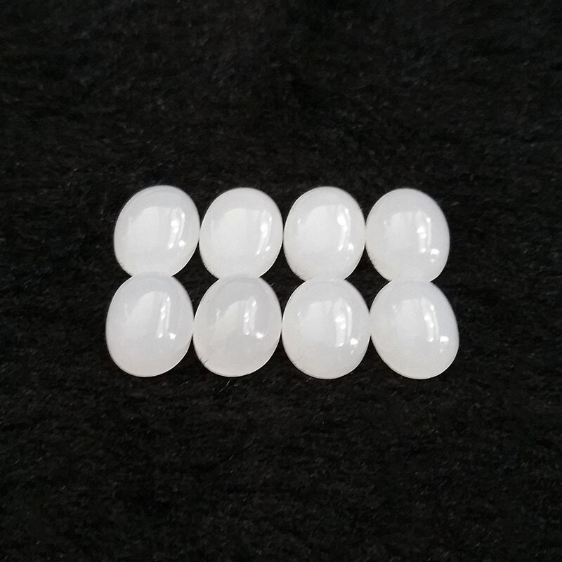 OneRain, , 1 Uds., , 8*10, óvalo, Jades de Hetian Natural, piedras preciosas sueltas, para fabricación de joyas DIY,