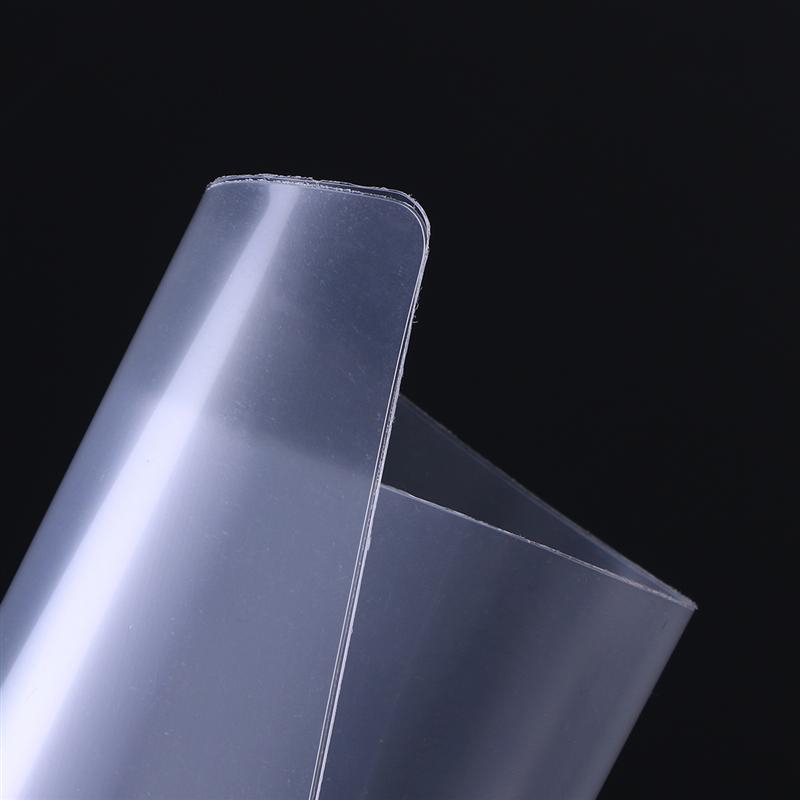 Carpeta de archivos transparente, cubiertas de informe de barra deslizante para pantalla de informe A4, organizador, carpeta (blanco), 10 Uds.