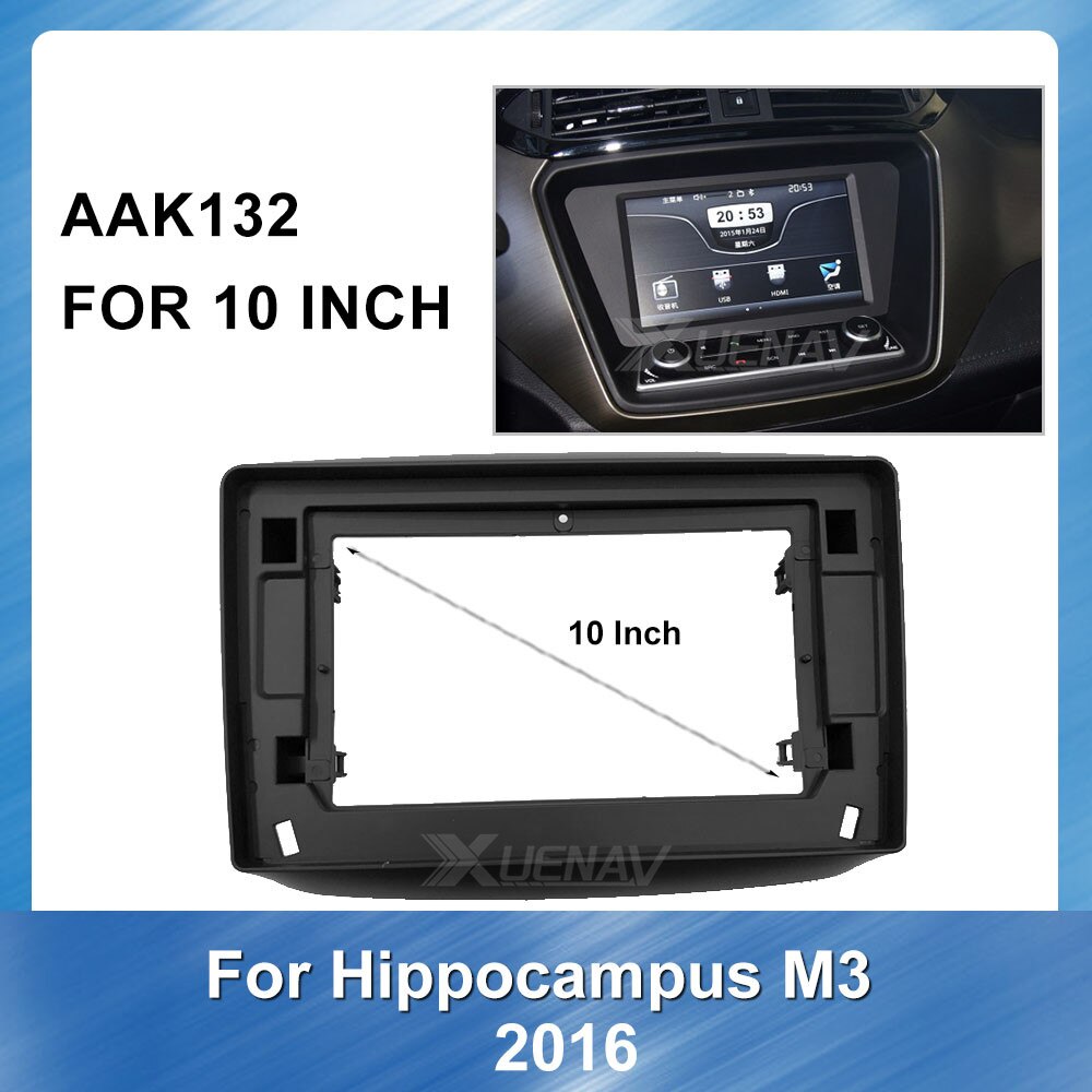 10 INCH Dash mount kit adapter trim facia panel frame dashboard Car Radio Fascia frame car dvd Panel for HAIMA M3