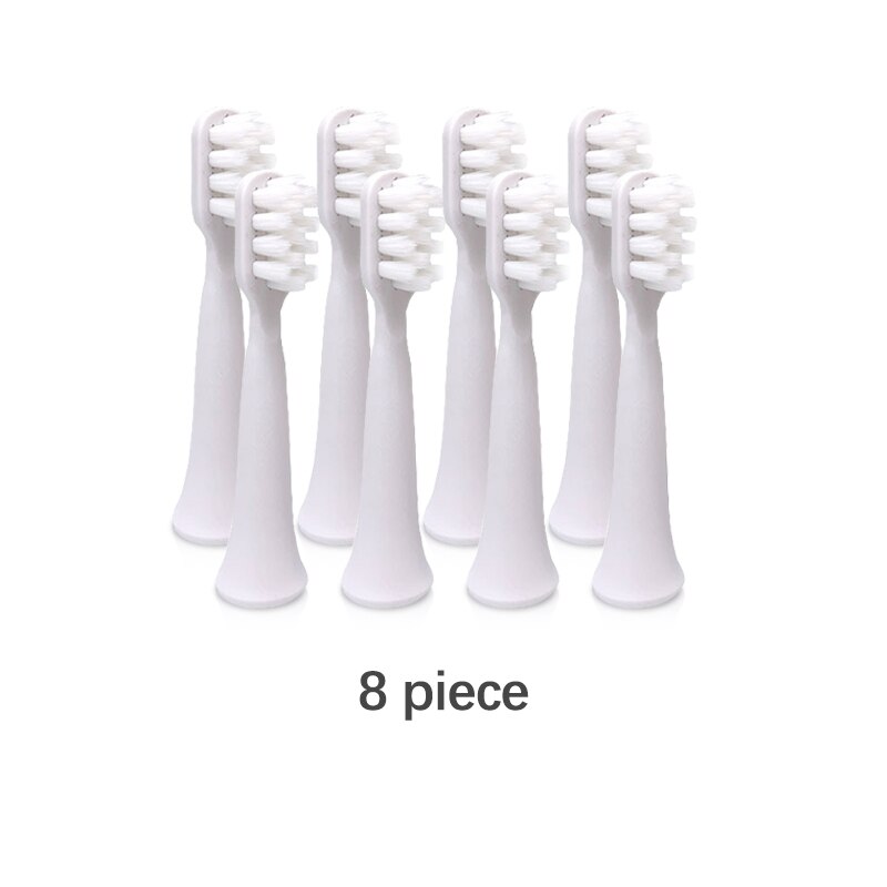 Replacement Brush Heads Compatible With Xiaomi Mijia T100 Smart Electric Toothbrush Heads Cleaning Whitening 4/8/12/20 pcs: 8pcs