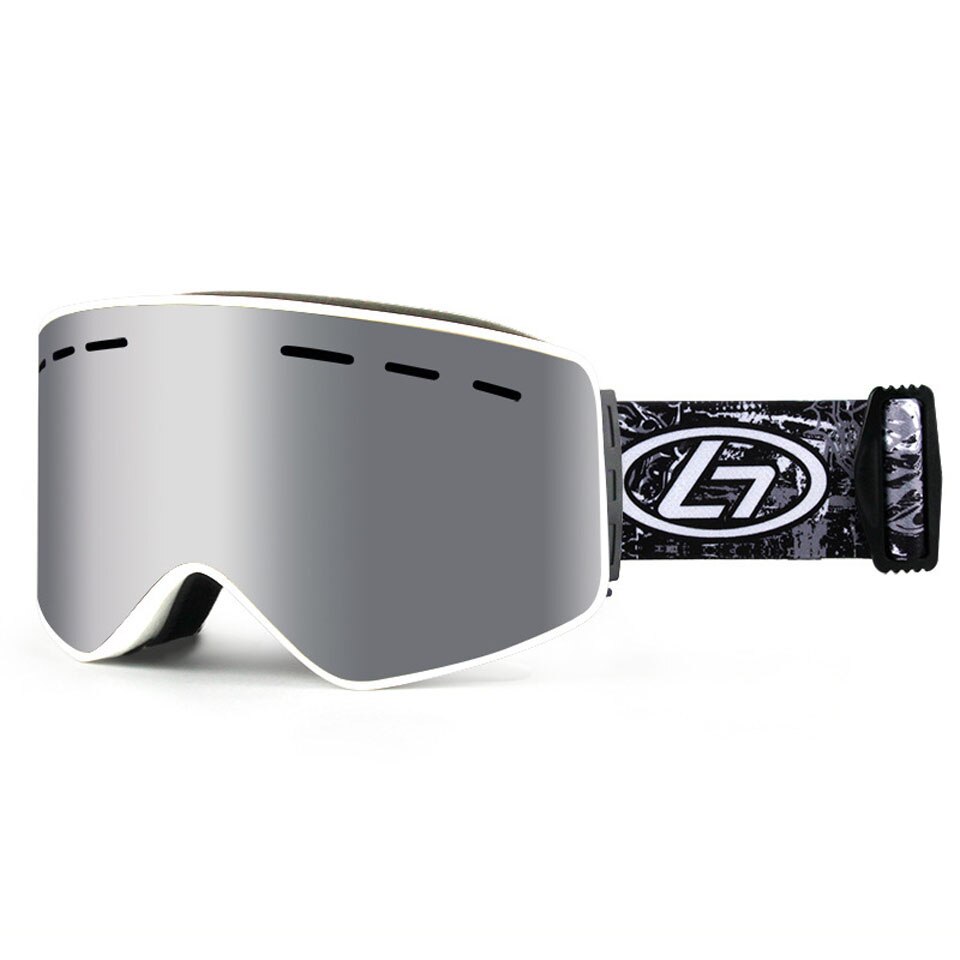 Gobygo Skiën Goggles Anti-Fog Sneeuw Bescherming Over Eyewear Unisex Double Layer Skibrillen Met Magnetische Snowboard Bril: 02