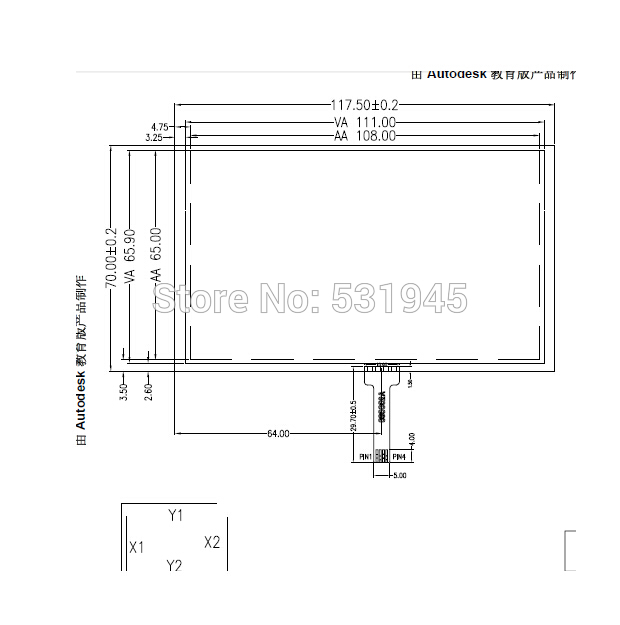 ZhiYuSun 117*70 5 zoll GPSvehicle-montiert navigation MP5 MP4 vx580 580r resistive handschriftliche touchscreen qualitätssicherung