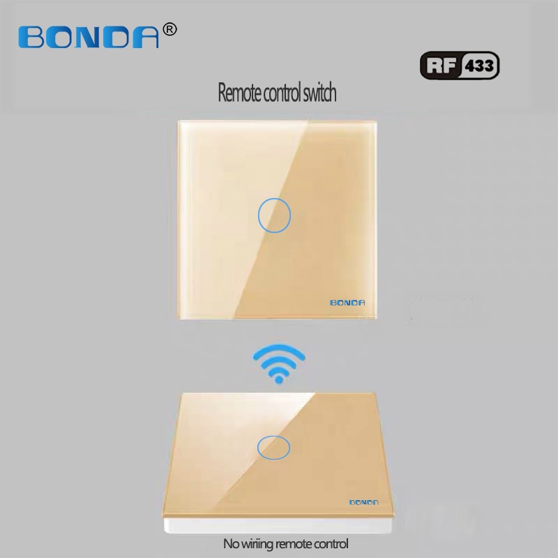 BONDA waterproof 86 type wall socket board panel switch box cover protector, flame retardant, 360 degree waterproof universal