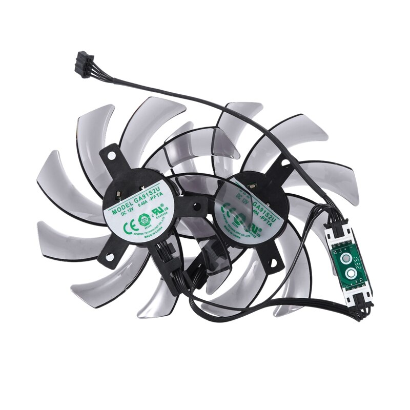 87mm FDC10H12S9-C tarjeta de vídeo ventilador de refrigeración reemplazar enfriador para Palit GTX 1070 GTX 1070 TI 8G Dual GTX 1060 GTX1080 GPU gráfico