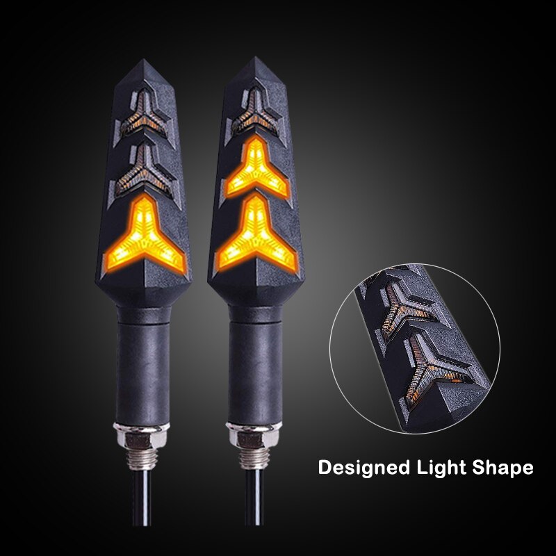 4 stk. led blinklys motorcykel blinklys bygget relæ blinker motorcykel blinklys stop signal bremse belysning