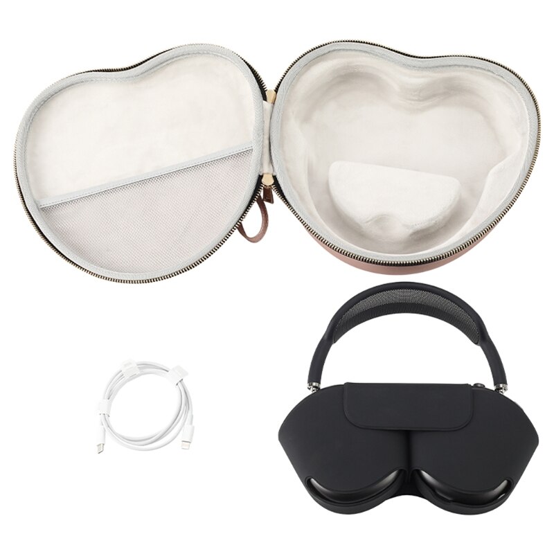 Boîte de rangement pour écouteurs Bluetooth Airpods Max, nouvelle boîte de rangement Lady Gold Eva