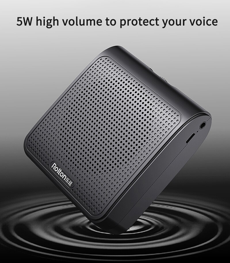 Draagbare Voice Versterker Megafoon Booster Ontmoette Bedrade Microfoon Luidspreker Speaker MP3 Leraar Training Megafoon