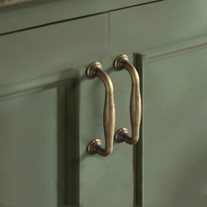 Keukenkast handgrepen antieke zinklegering kast trekt vintage retro kast hardware lade trekt voor kast kledingkast