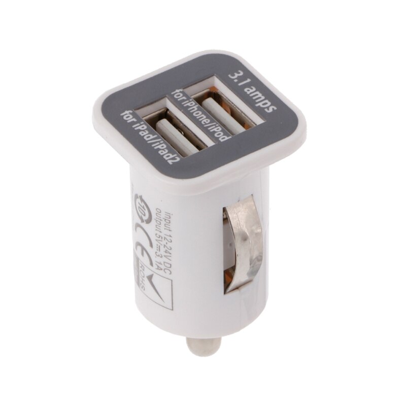 Auto High Quantity Dual USB Charger Adapter Socket Car Cigarette Lighter Charge