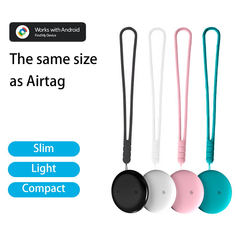Mini-Tracker Bluetooth Google Find My Device Tragbarer Ortungsgerät Schlüsselverlustprävention IP67 Wasserdichte Geräte nur für Android