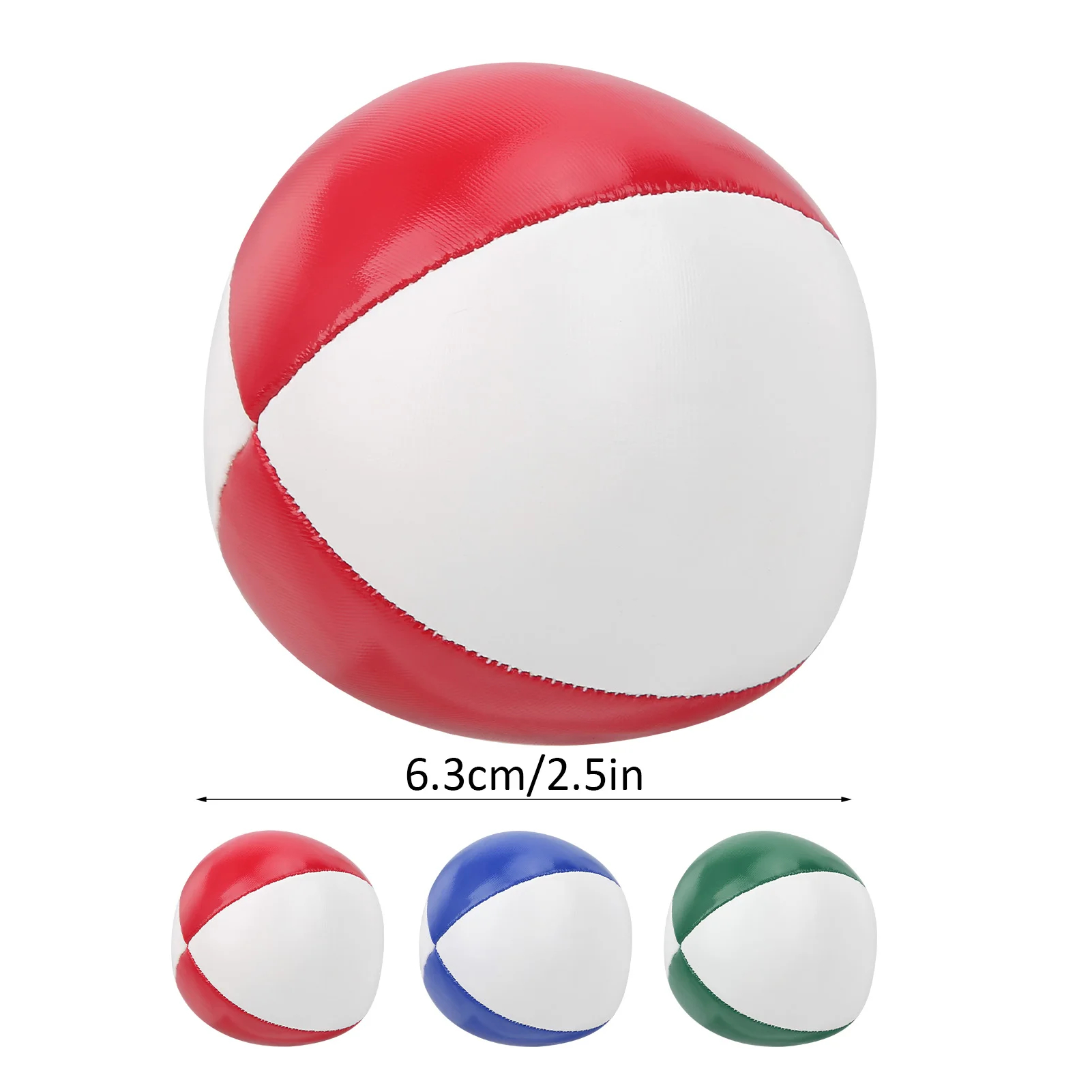 Children‘S Outdoor Sport Ball 3Pcs Juggling Balls Set Circus Balls With 4 Panel for Kids and Adults Outdoor Sport Toys