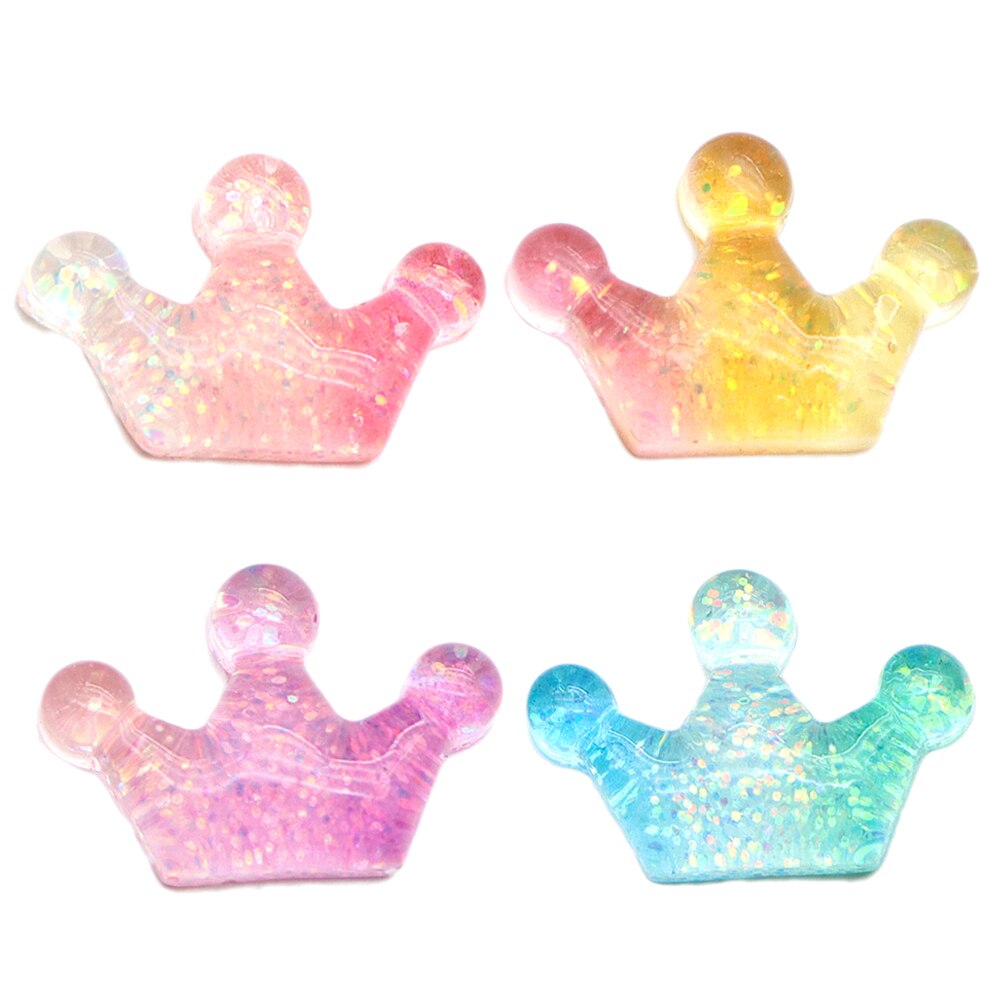 1 stk cloud crown deer flatback cabochons 3d harpiks, telefon etui hår klip dekoration, gør det selv forsyninger, smykke tilbehør ,1 yc 10944