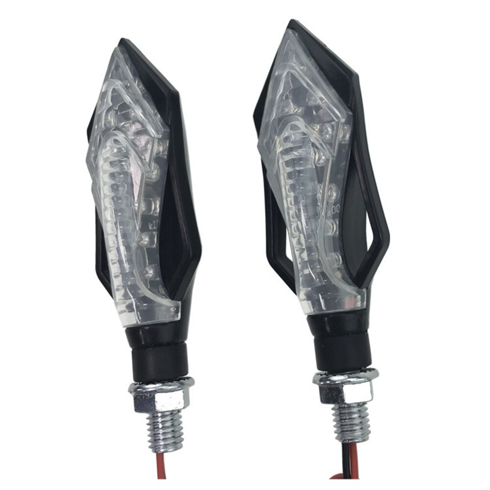 4pcs Universal Motorcycle Bike LED Amber Turn Signal Light Indicator Lamp Blinker Moto Lights Yellow Amber US