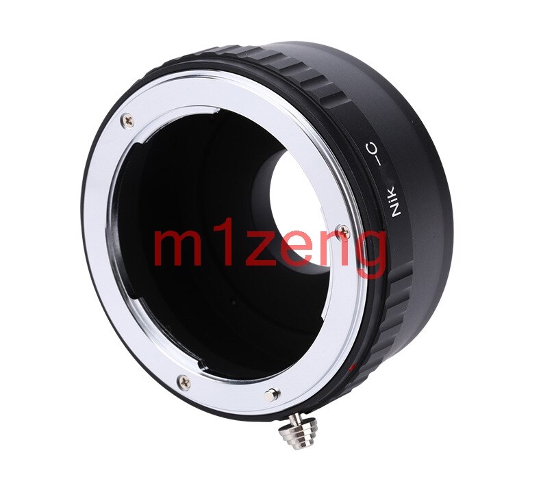 NIK-C Mount Adapter ring for Nikon AI F lens to C Mount 16mm CCTV Film cinema camera