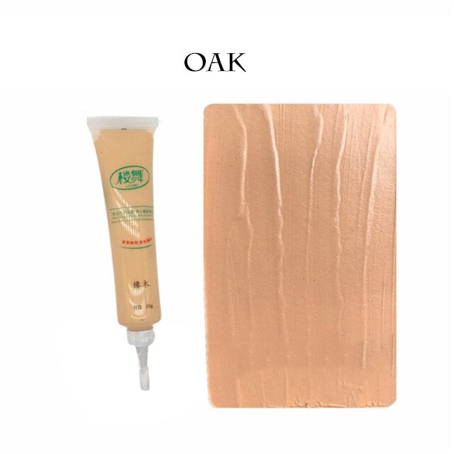 DIY Wooden Furniture Scratch Repair Tool Wood Floor Touch Up Paint Pen Fill Remover Home Furnitures Paint Wax Scratches Fix Care: Oak