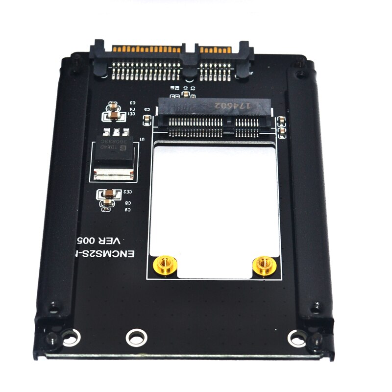 50mm mSATA SSD to 2.5&quot; SATA Drive Converter Adapter msata adaptor For Windows2000/XP/7/8/10 for Vista Linux Mac