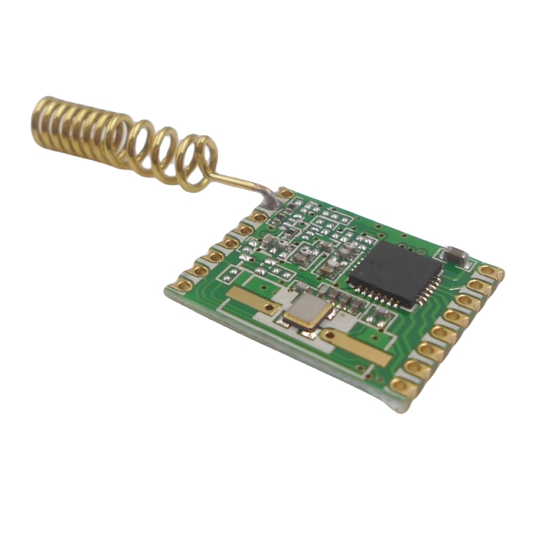 Mit Antenne RFM69W 433/868/915 MHz Lora-Modul FSK-Transceiver-Modul 13 dBm Frequenz