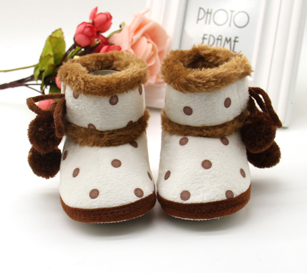 Baby Boots Winter Girls Boys Soft Booties Snow Boots Infant Toddler Newborn Warming First Walk Shoes botte bebe fille