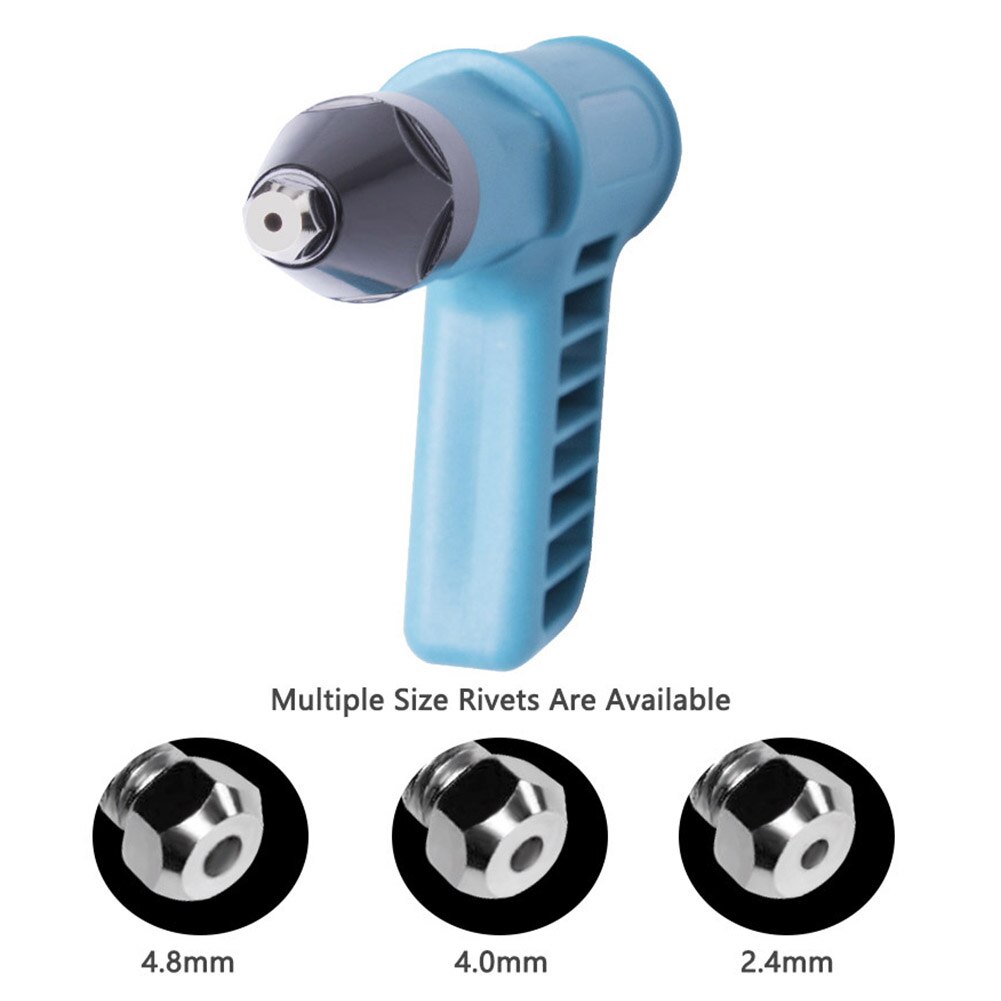 With Handle Insert Nut 2.4mm 4.0mm 4.8mm Pull Anti Slip Accessories Power Conversion Tool Cordless Drill Electric Rivet Adapter