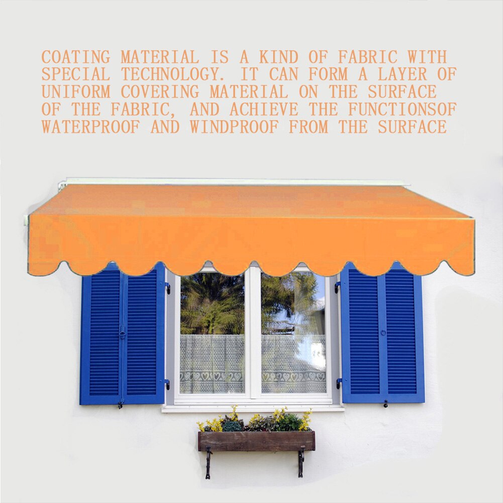 Toldo para jardín con protección UV para Patio, Patio exterior grande para piscina y acampada, tela Oxford impermeable, toldo Rectangular a prueba de polvo