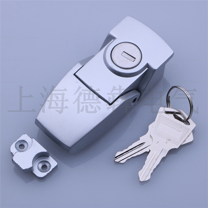 10pcs Big Size Hasp Latch Coated Metal lock with Lock cylinder Security Toggle Lock Power distribution cabinet GGD cabinet