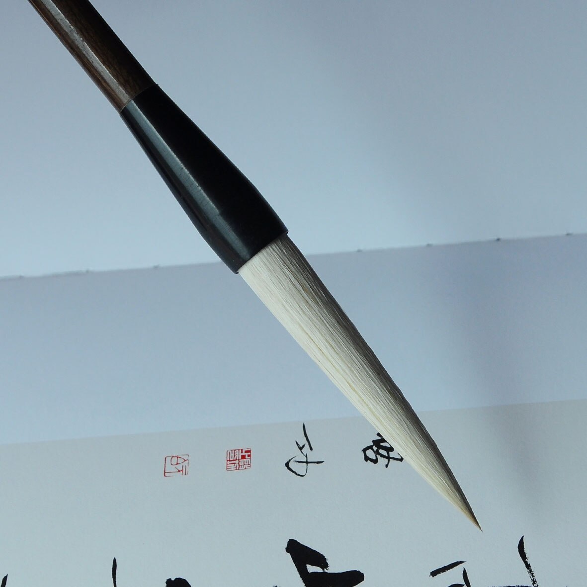 RuyangLiu woolen writing brush for running script cursive regular script calligraphy brush painting supplies