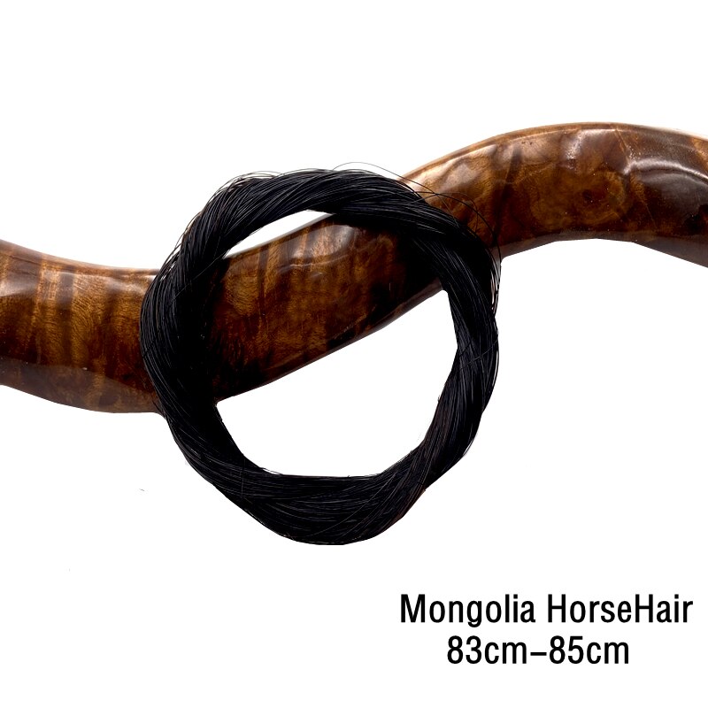 50g migliore qualità stomone siberiano//Mongolia crine di cavallo naturale, viola violino violoncello basso arco capelli coda di cavallo: nero