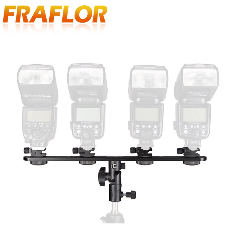 4 Camera Lichten Bracket Flash Beugel Vaste Reflector Houder Paraplu Beugel Top Flash Bracket Apparaat CD50 Dslr Video Camcorder