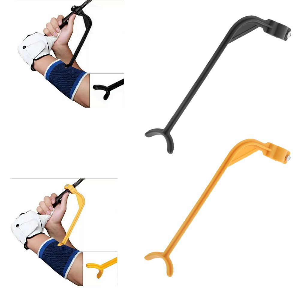 2pcs Golf Swing Trainer for Beginner Practice Posture Training Aid Supply