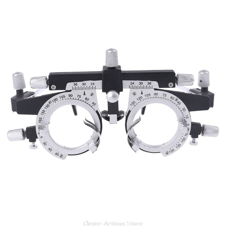 Optisk trail linse stel briller titanium legering justerbart tilbehør optometri øjenlæge test stel  au 26 20